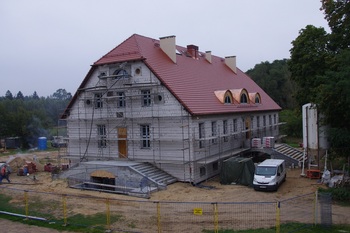 Trwa budowa muzeum przyrodniczego Parku Narodowego „Bory Tucholskie”