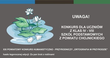 XXI Powiatowy Konkurs Humanistyczno - Przyrodniczy 